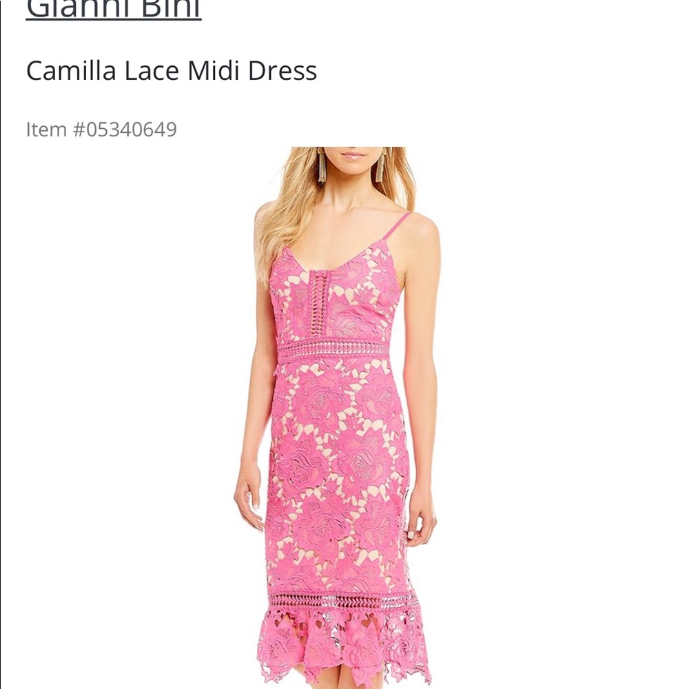 Gianni bini Camilla lace dress